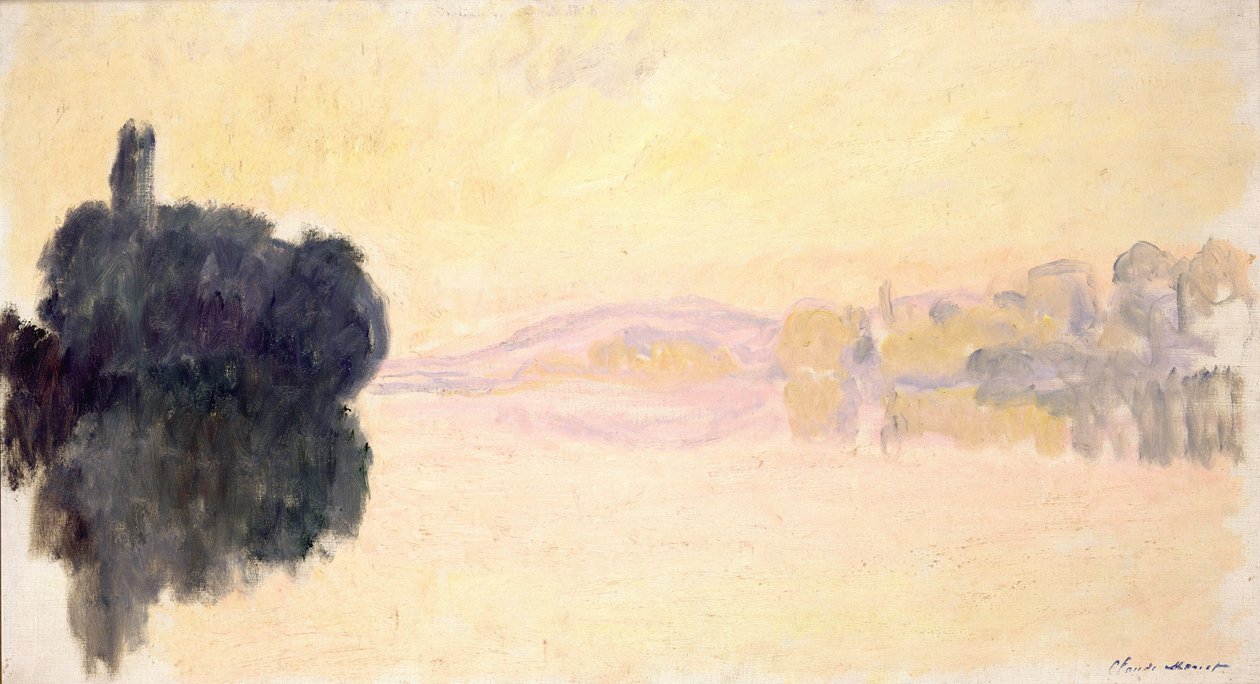 Sekwana w Port-Villez, 1894. autorstwa Claude Monet