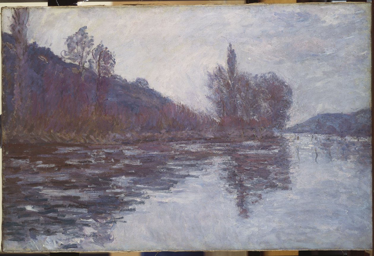 Sekwana w pobliżu Giverny, 1894 autorstwa Claude Monet