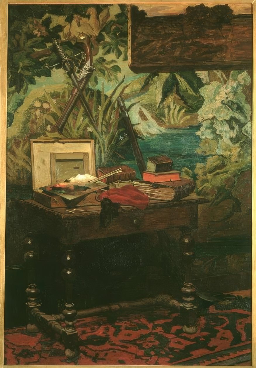 Kącik warsztatowy autorstwa Claude Monet