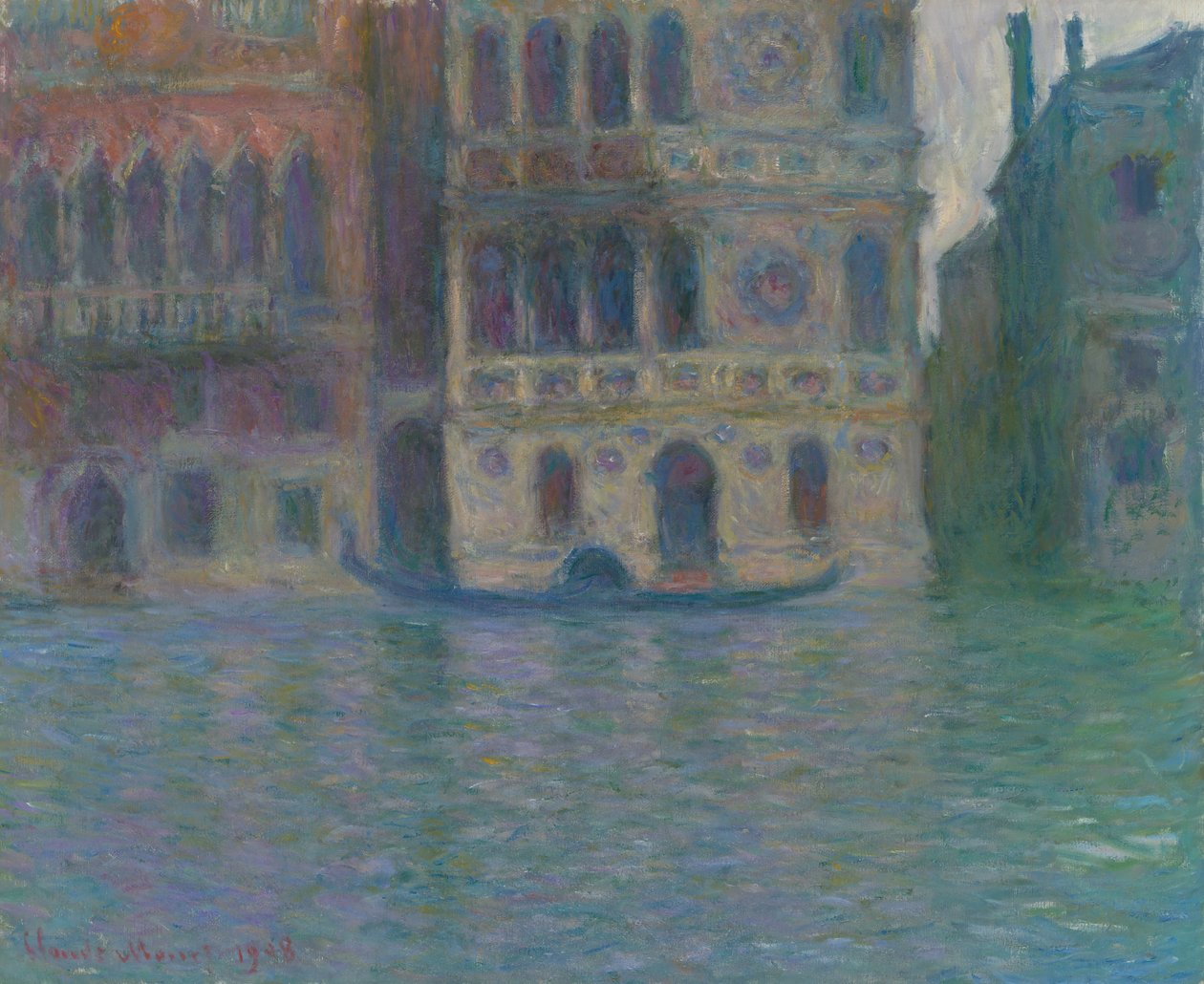 Wenecja, Palazzo Dario, 1908. autorstwa Claude Monet