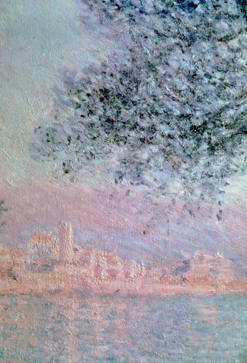 Widok Antibes, detal, 1888 autorstwa Claude Monet