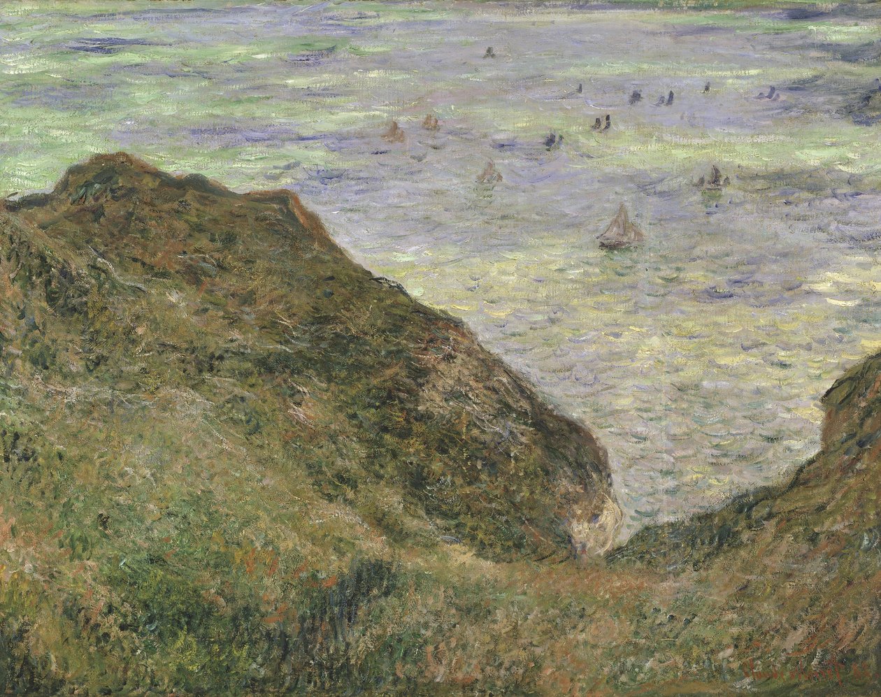 Widok na morze, 1882 autorstwa Claude Monet