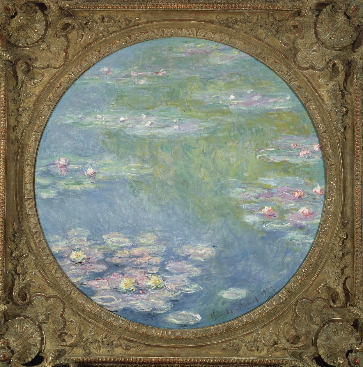 Lilie wodne autorstwa Claude Monet