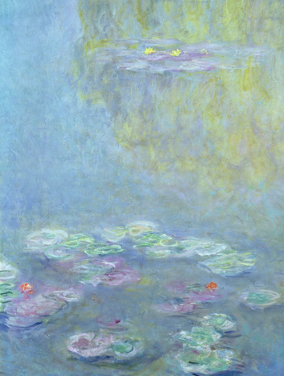 Lilie wodne, 1906 (detal z 242510) autorstwa Claude Monet