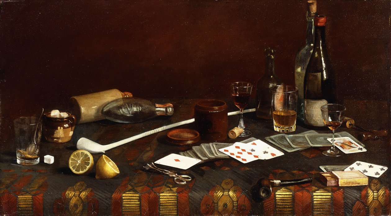 Stół Dżentelmenów autorstwa Claude Raguet Hirst