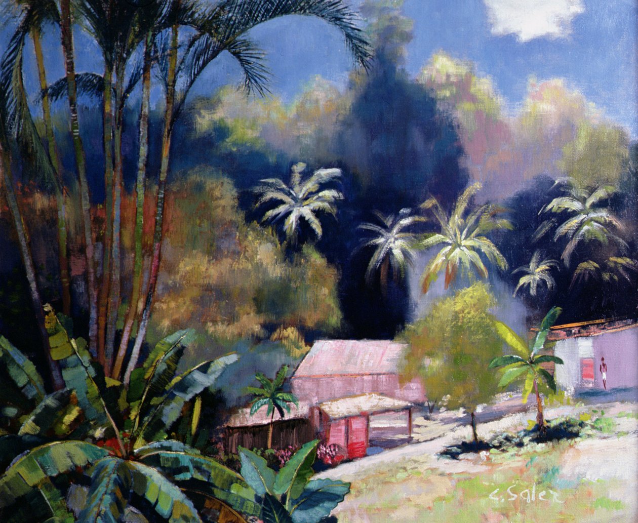 Las tropikalny, Martynika autorstwa Claude Salez