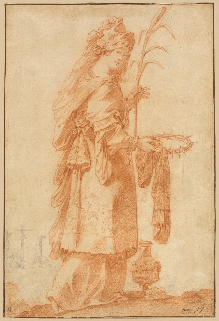 Sybilla Samańska autorstwa Claude Vignon