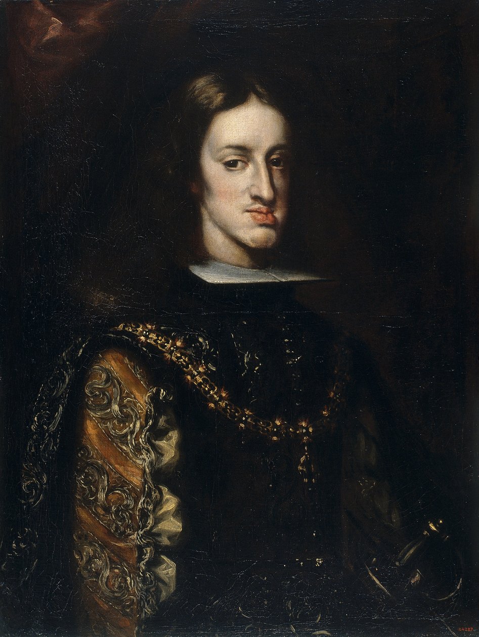 Karol II Hiszpański autorstwa Claudio Coello