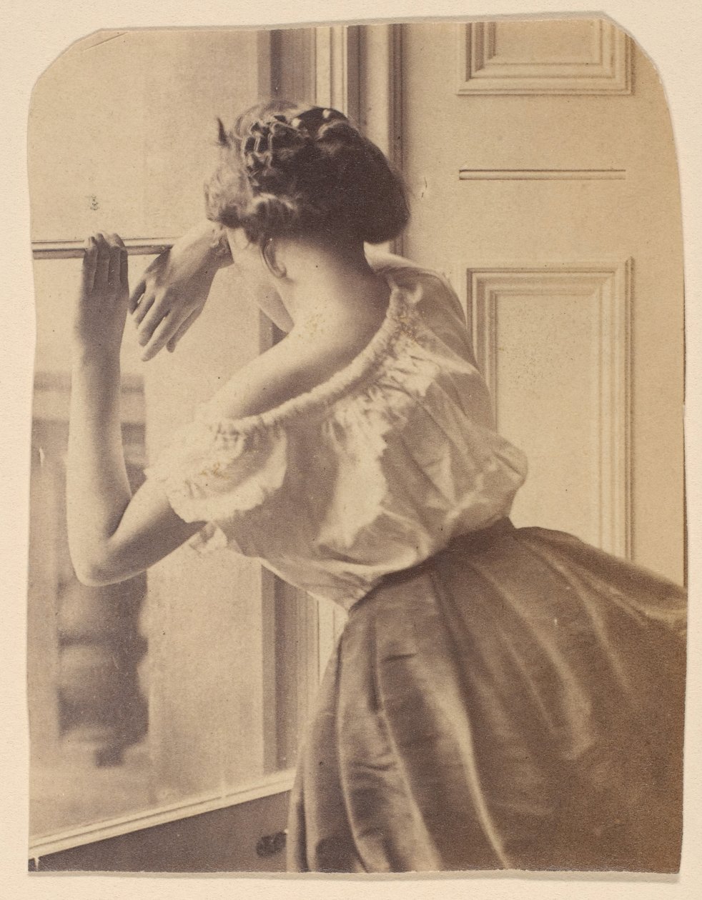 Studium fotograficzne, początek lat 60. XIX wieku. autorstwa Clementina Hawarden