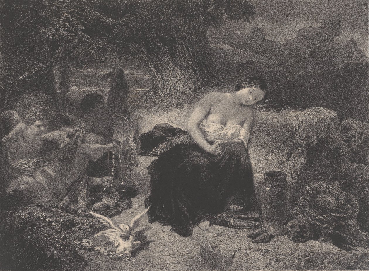 Pokusa, ok. 1850. autorstwa Célestin Nanteuil