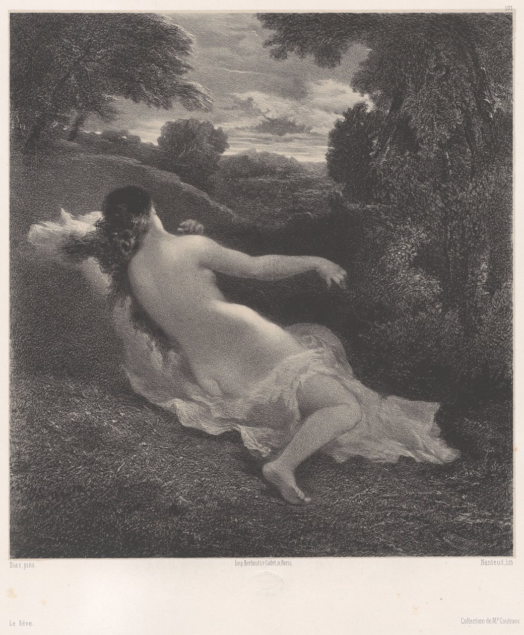Sen, ca. 1849-62., ca. 1849-62. autorstwa Célestin Nanteuil