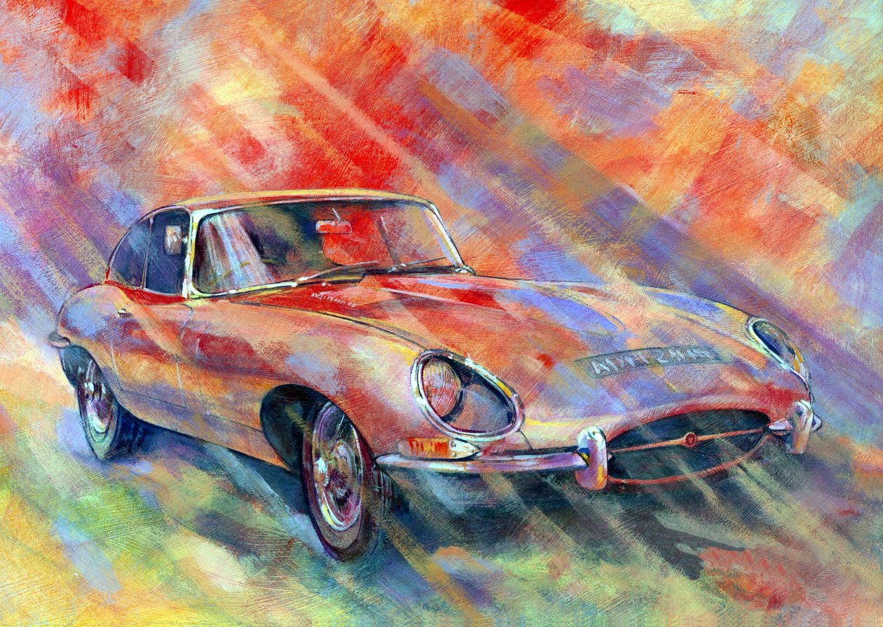 EType, 2007 (akryl na płycie) autorstwa Clive Metcalfe