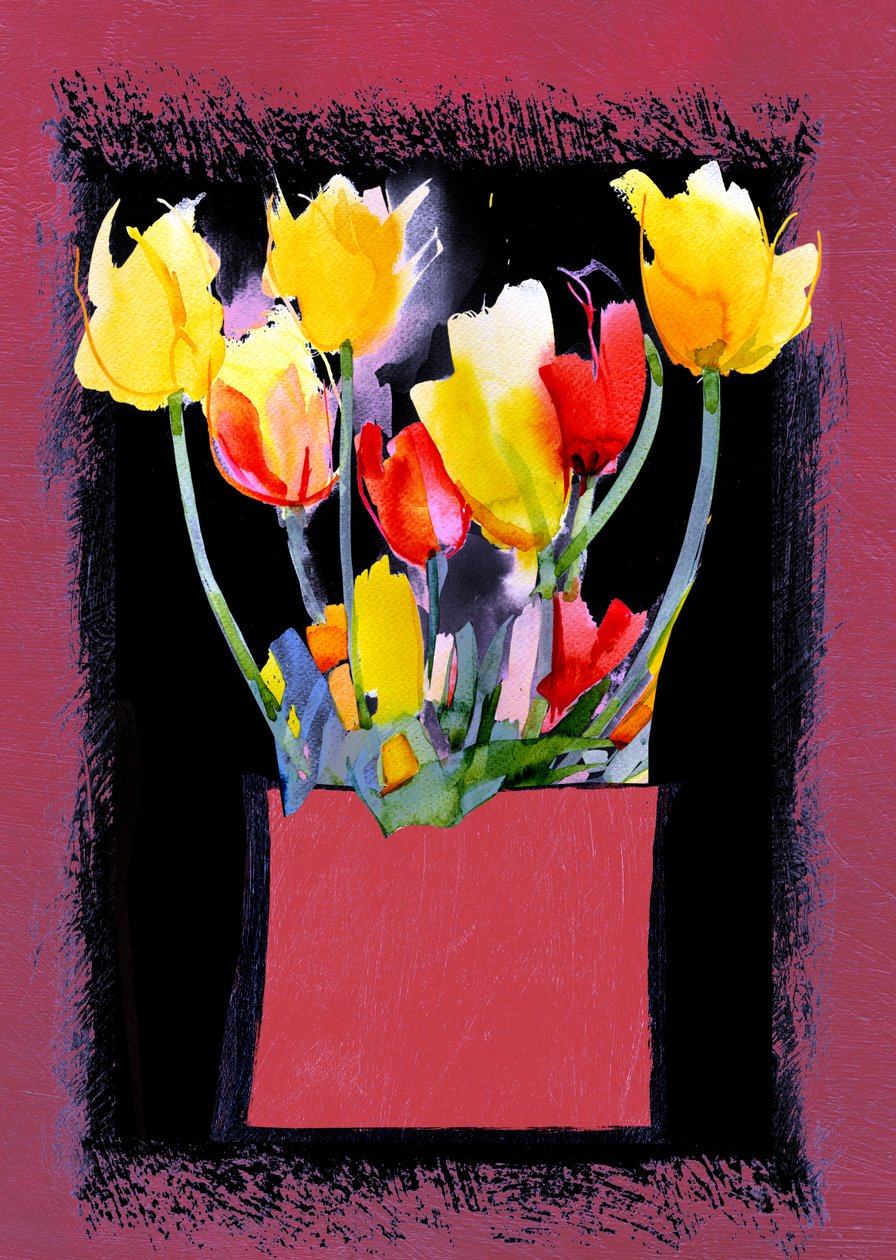 Tulipany, 2009 autorstwa Clive Metcalfe