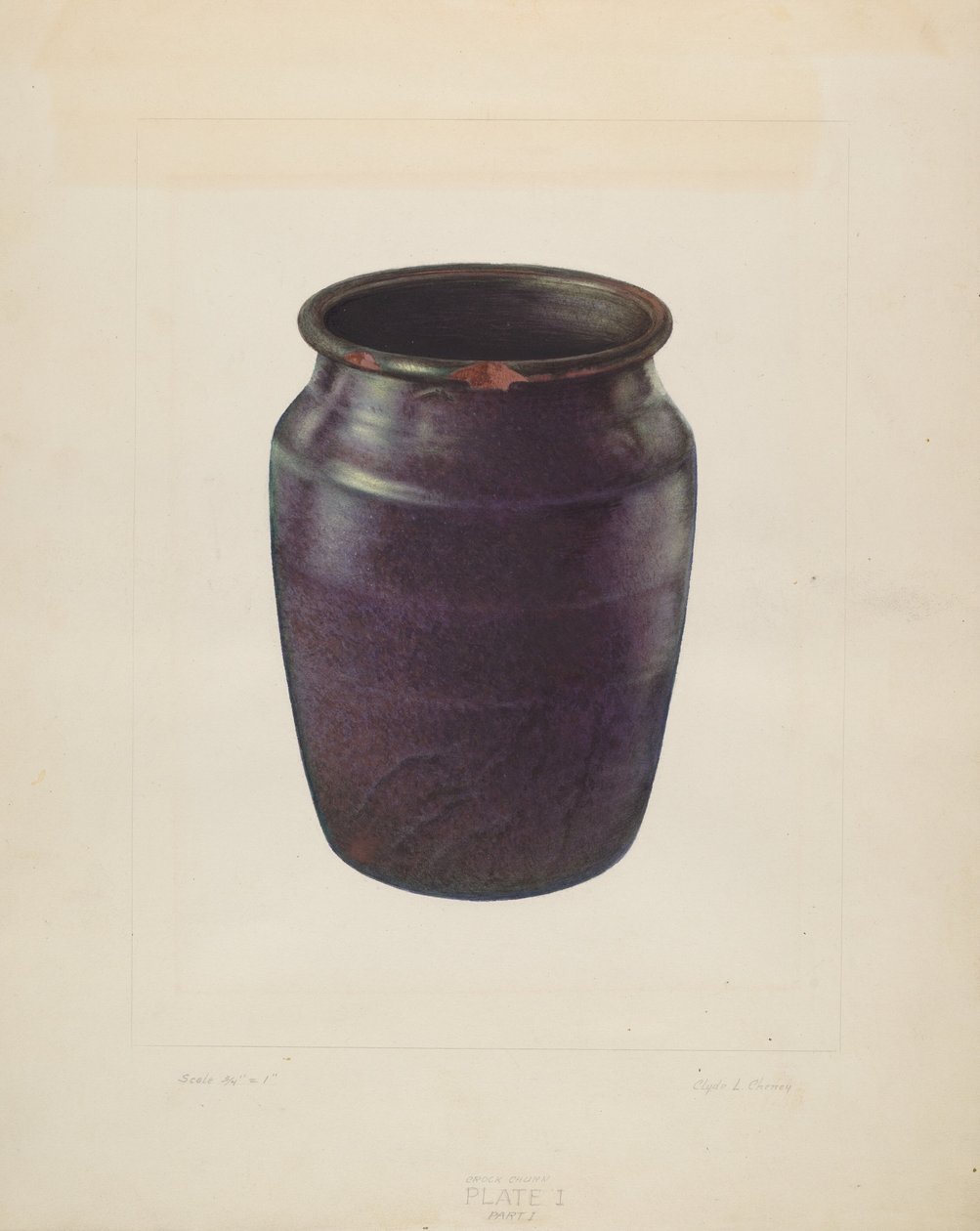 Ziemny Churn autorstwa Clyde L. Cheney