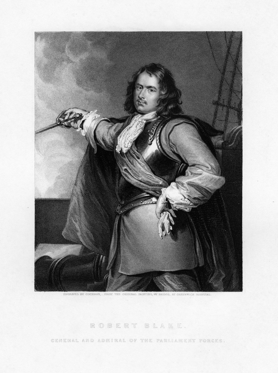 Robert Blake, admirał angielski, 1836 autorstwa Cochran