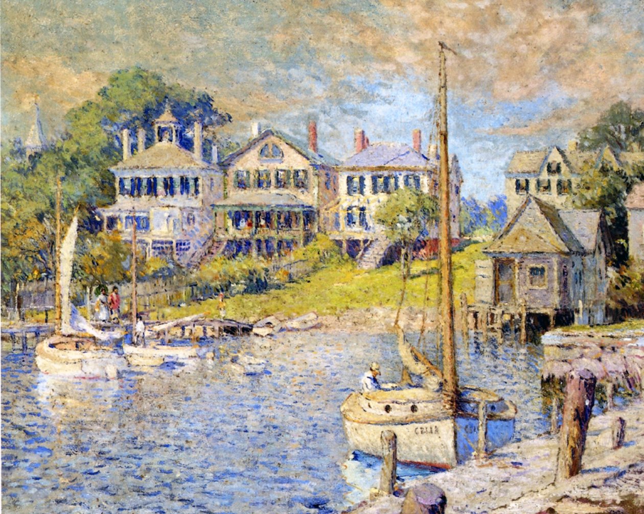 Edgartown, Winnica Marty, 1915 autorstwa Colin Campbell Cooper