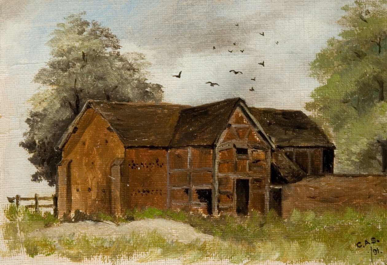Sheepcote Barn Chapel House Farm, 1891. autorstwa Colin A Standley