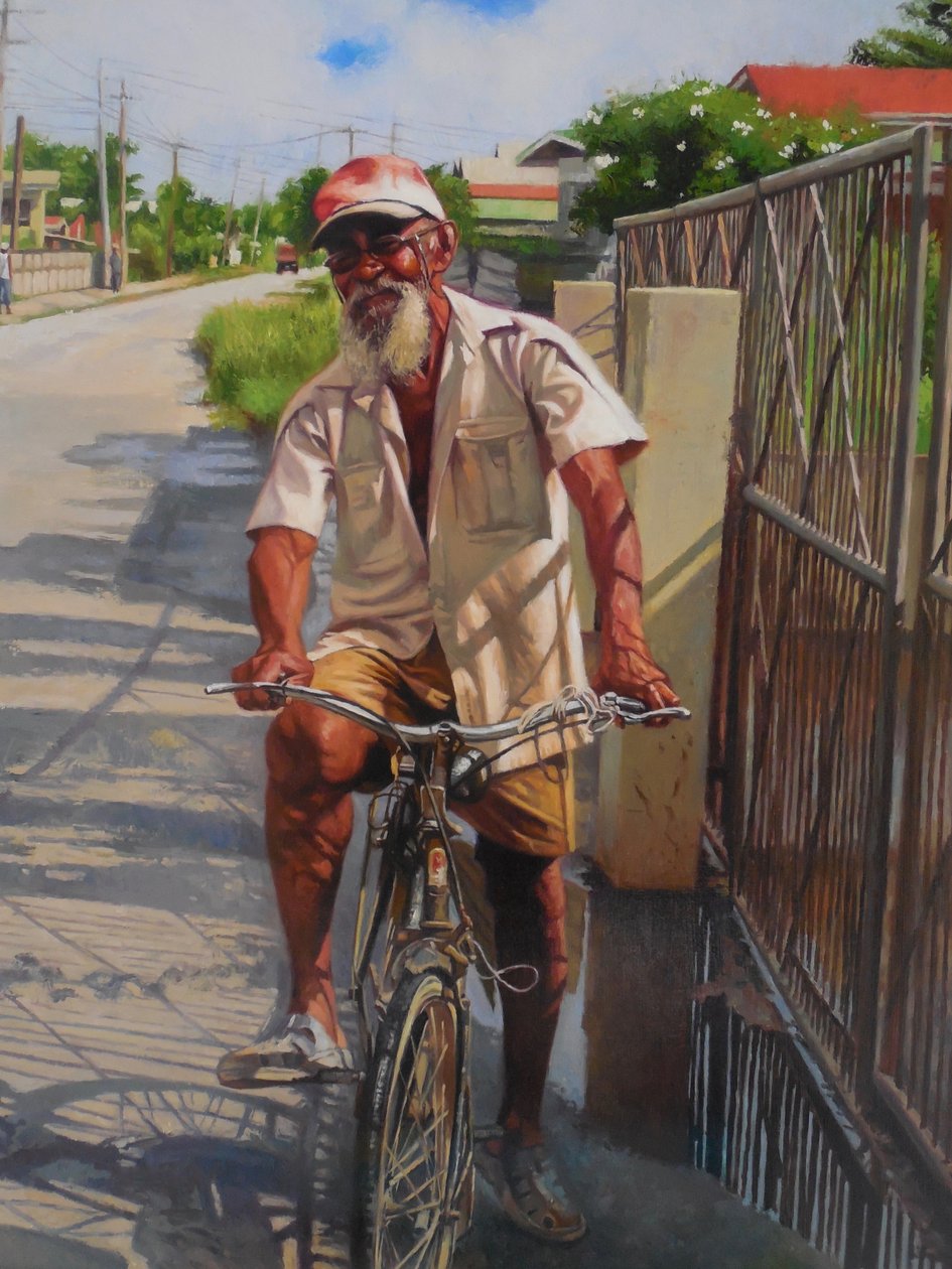 Peek-A-Niebieski, 2016 autorstwa Colin Bootman