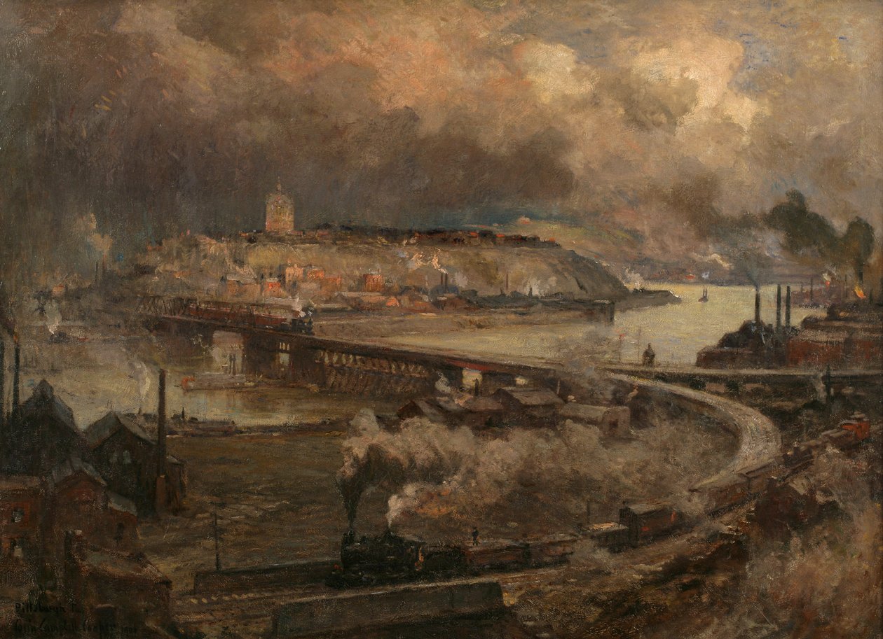Pittsburgh, Pensylwania, 1906 autorstwa Colin Campbell Cooper