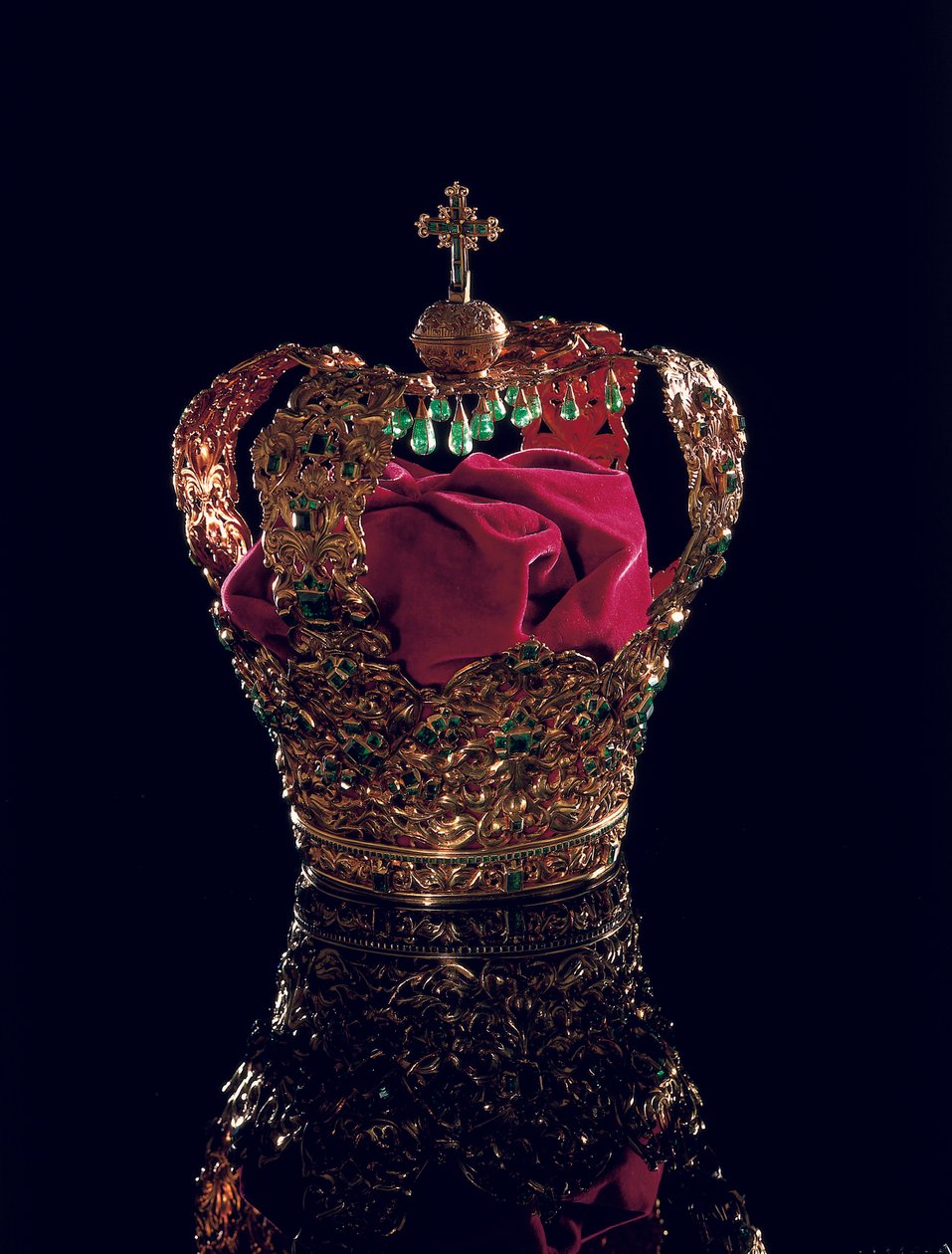 Korona Andów, c.1593 autorstwa Colombian School
