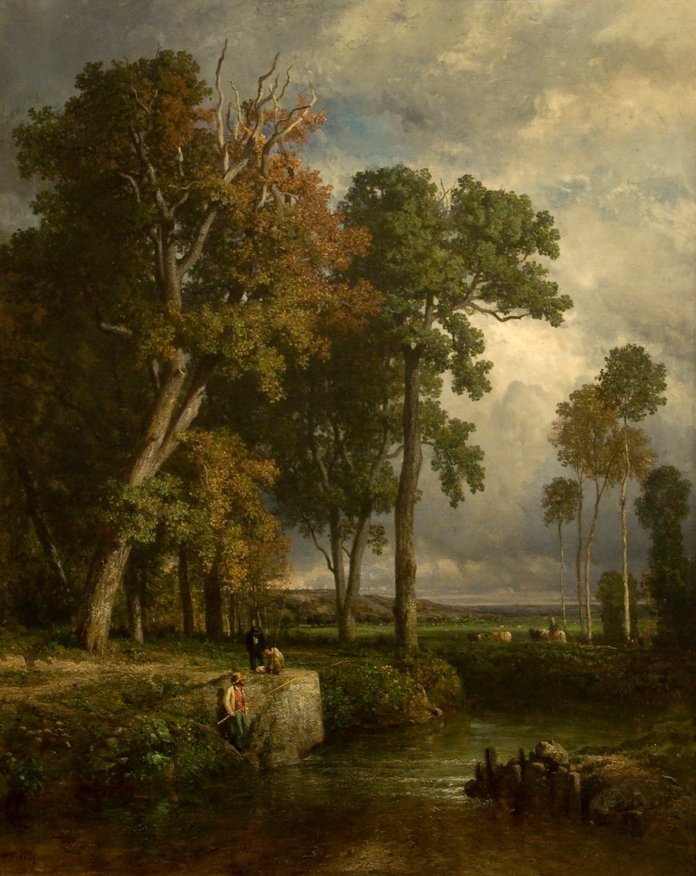 Rybacy autorstwa Constant Troyon