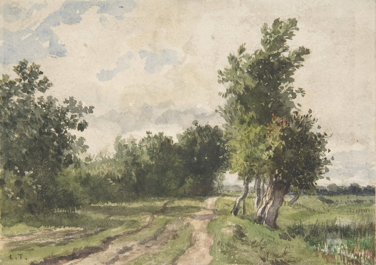 Krajobraz, 1825-65. autorstwa Constant Troyon