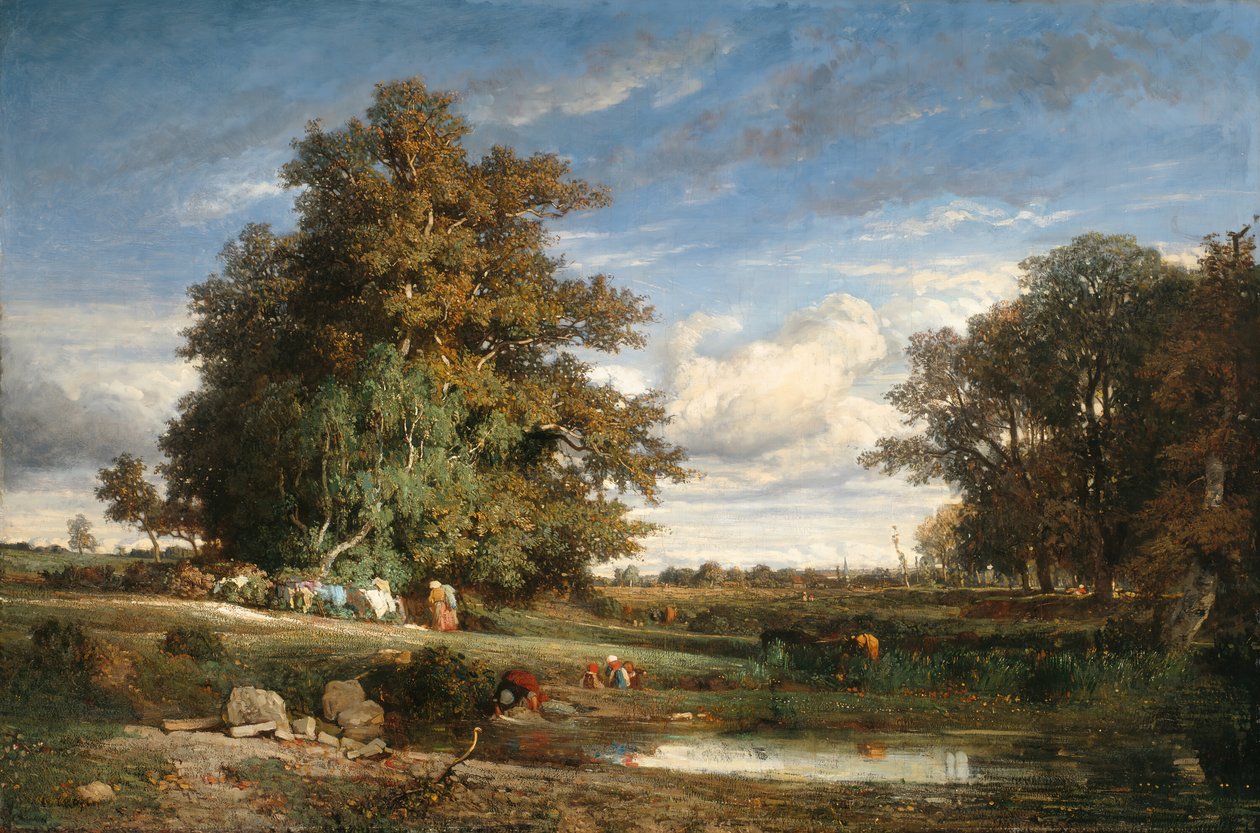 Bagno, 1840. autorstwa Constant Troyon