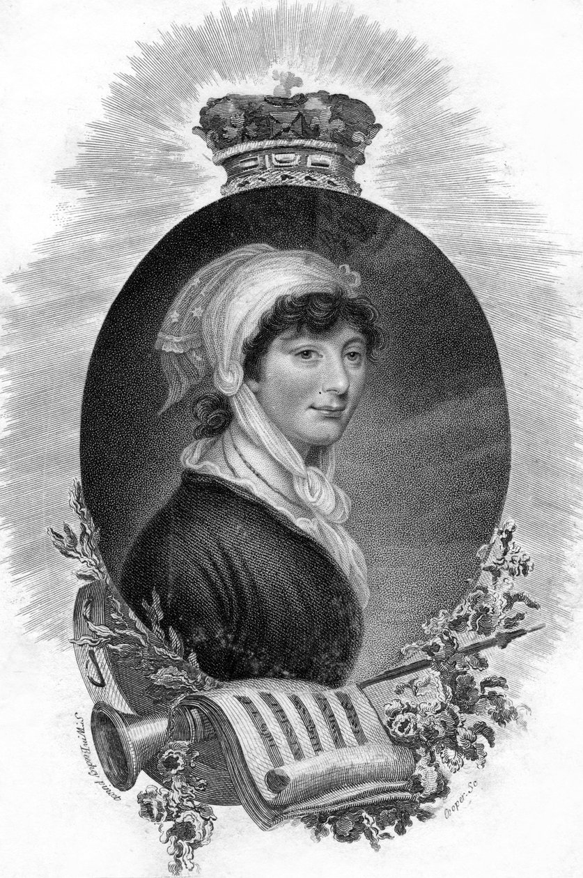 Księżniczka Augusta Sophia, córka Jerzego III. autorstwa Cooper