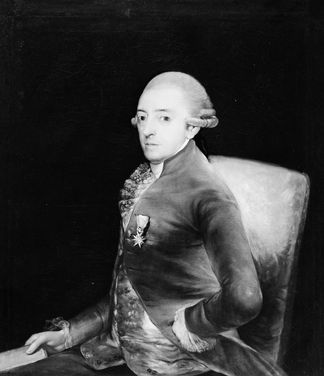 Ks. Bernardo de Iriarte 1735-1814. autorstwa Copy after Goya