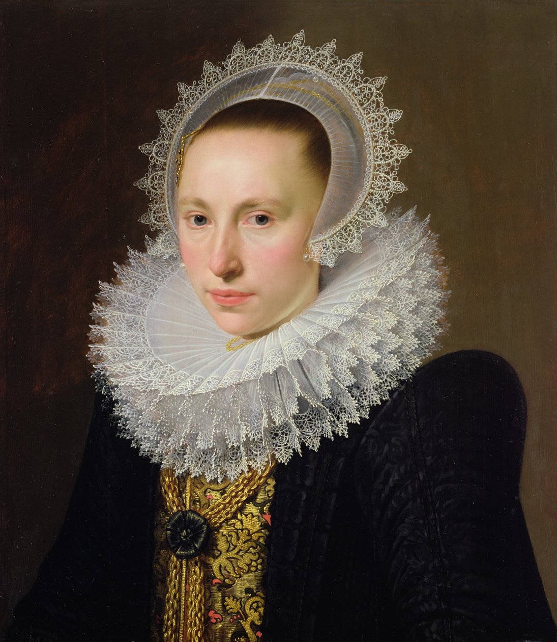 Portret damy autorstwa Cornelis van der Voort