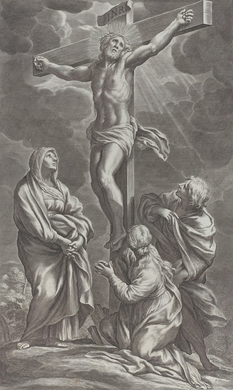 Ukrzyżowanie, 1662. autorstwa Cornelis Bloemaert