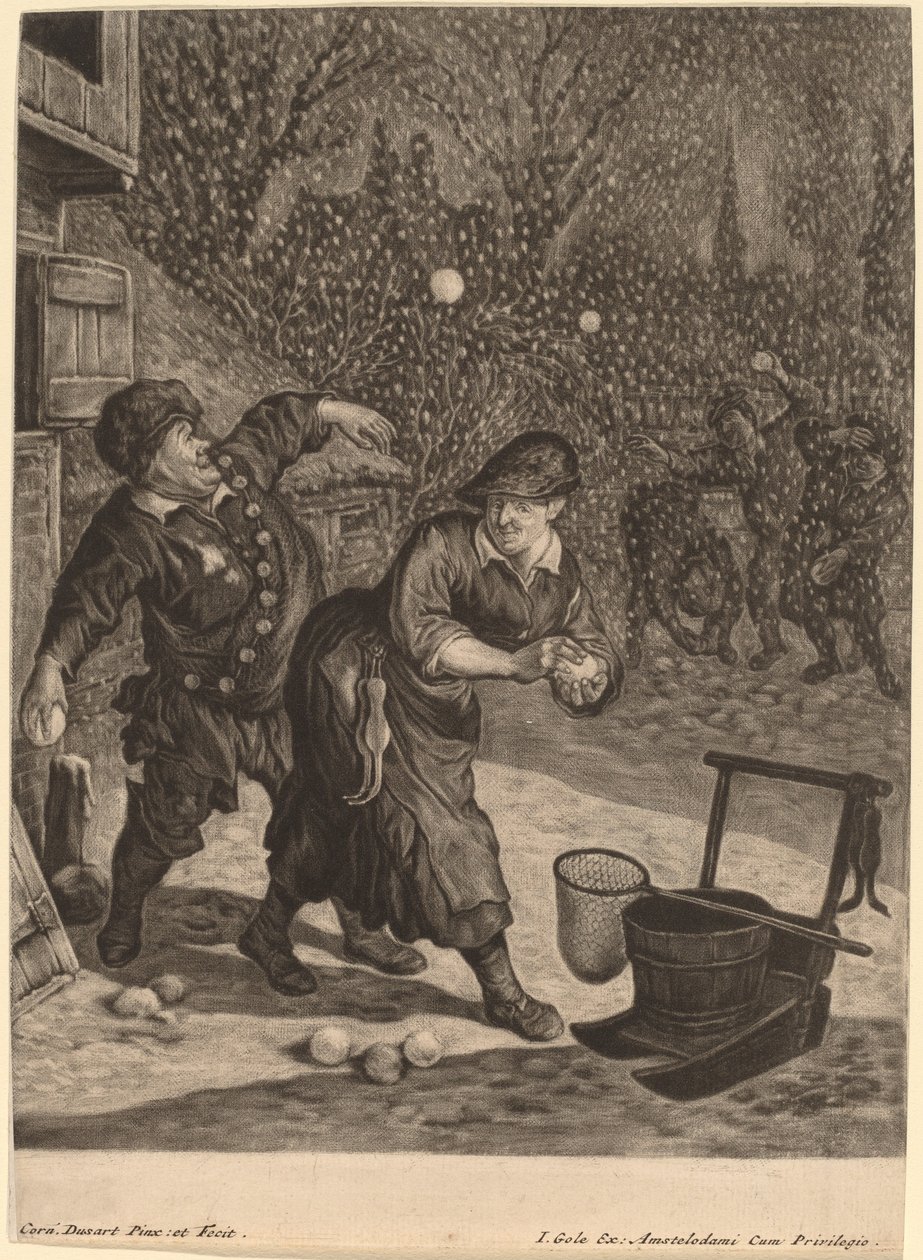Marsz autorstwa Cornelis Dusart
