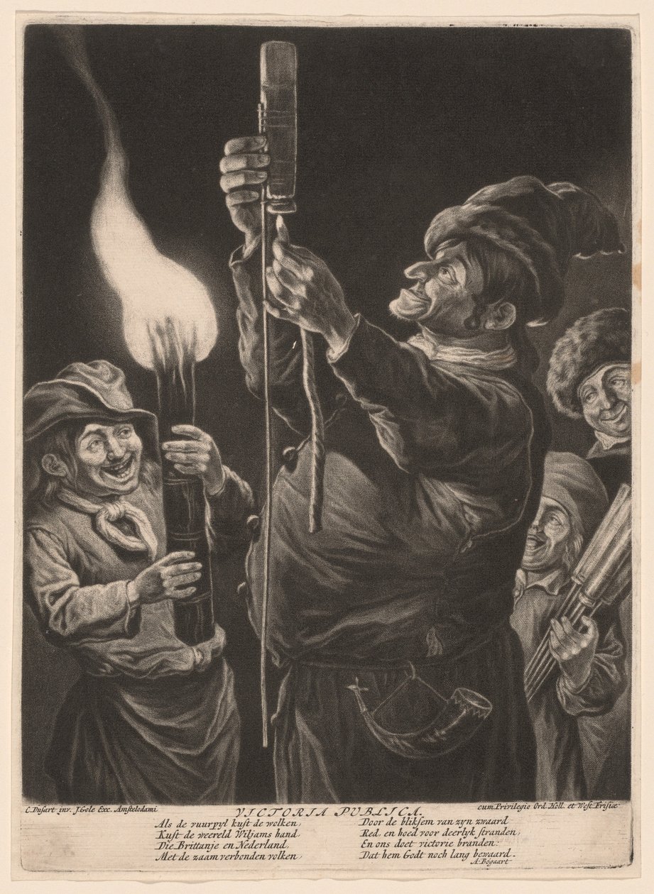 Zwycięstwo publiczne autorstwa Cornelis Dusart