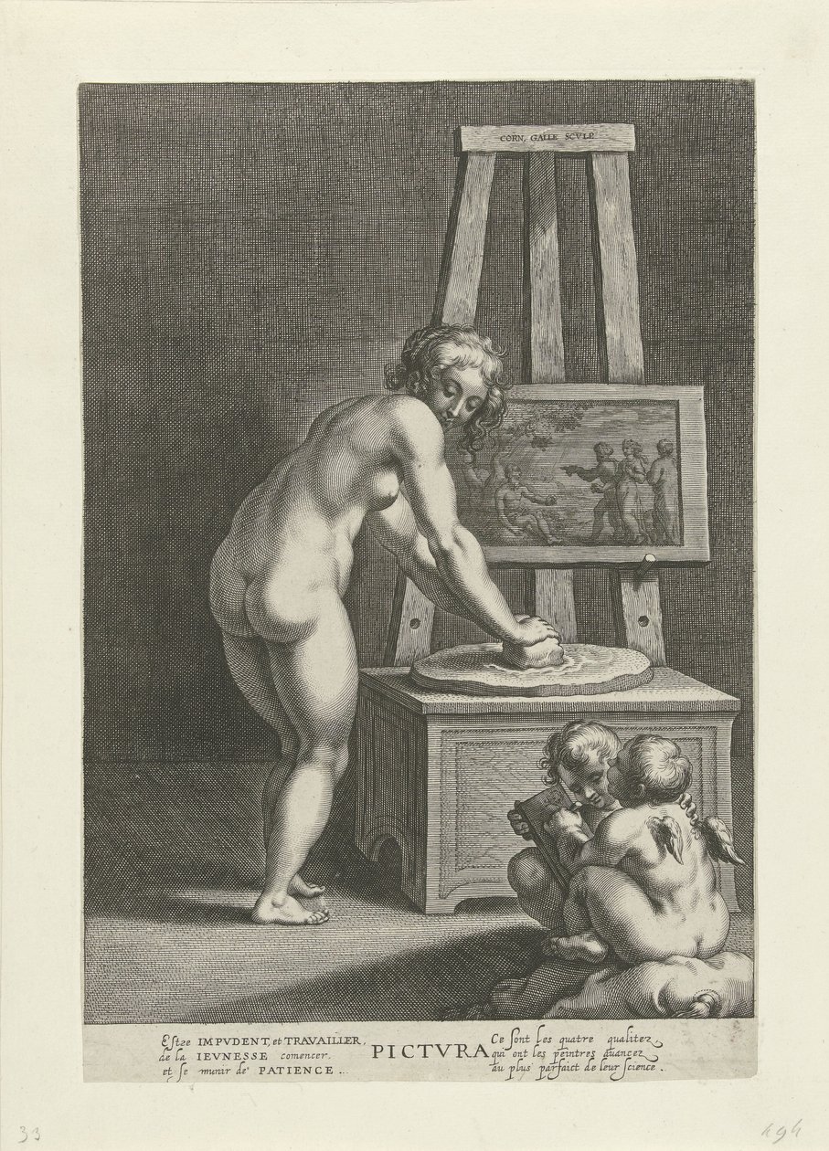 Pictura (Obraz) autorstwa Cornelis Galle (I)