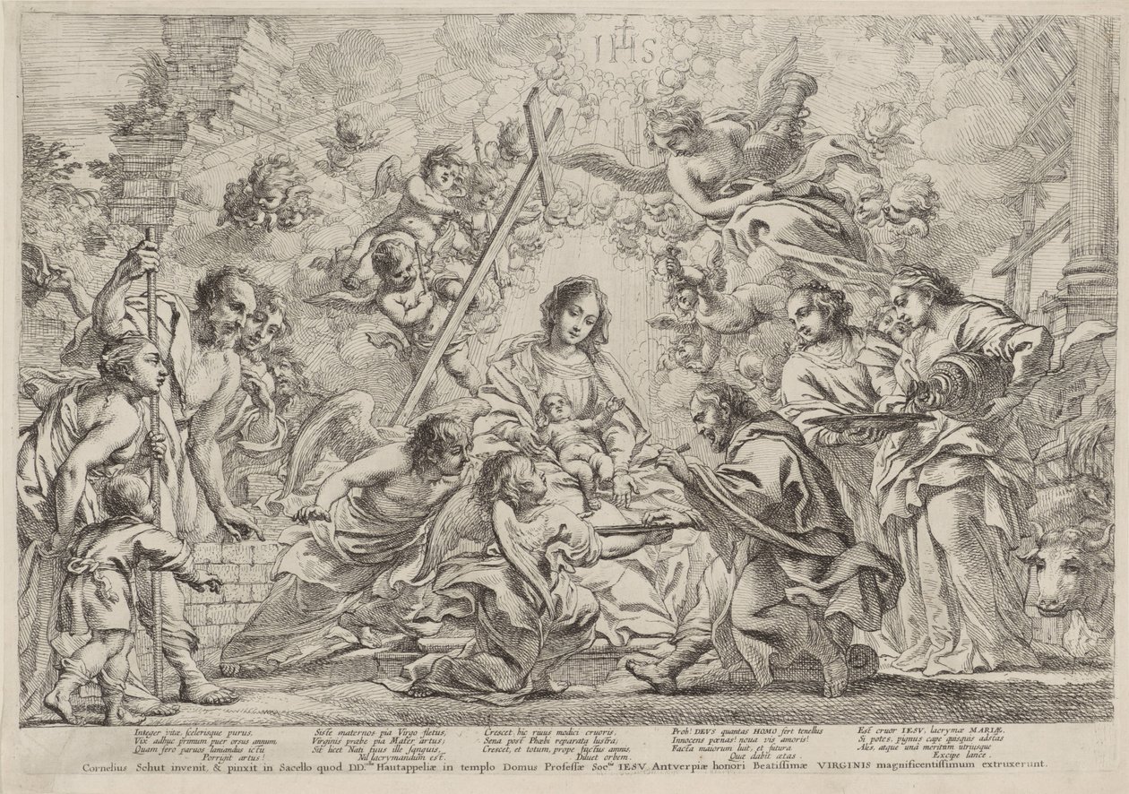 Obrzezanie Chrystusa autorstwa Cornelis Schut (I)