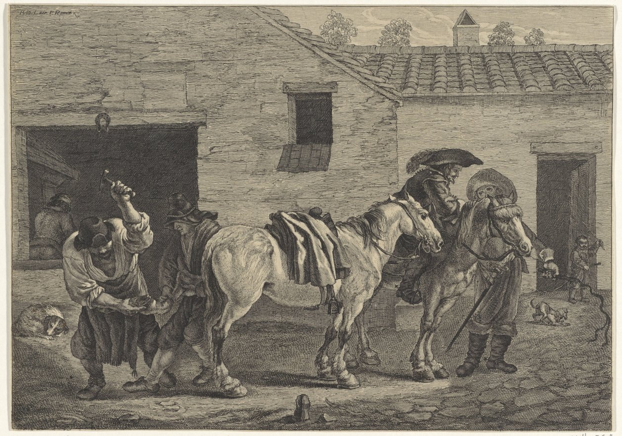 kowal autorstwa Cornelis Visscher (II)
