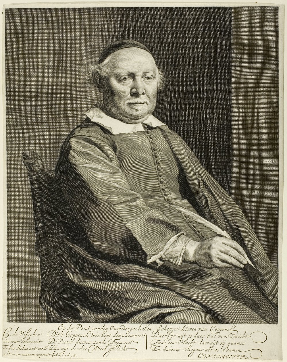 Lieven van Coppenol autorstwa Cornelis Visscher