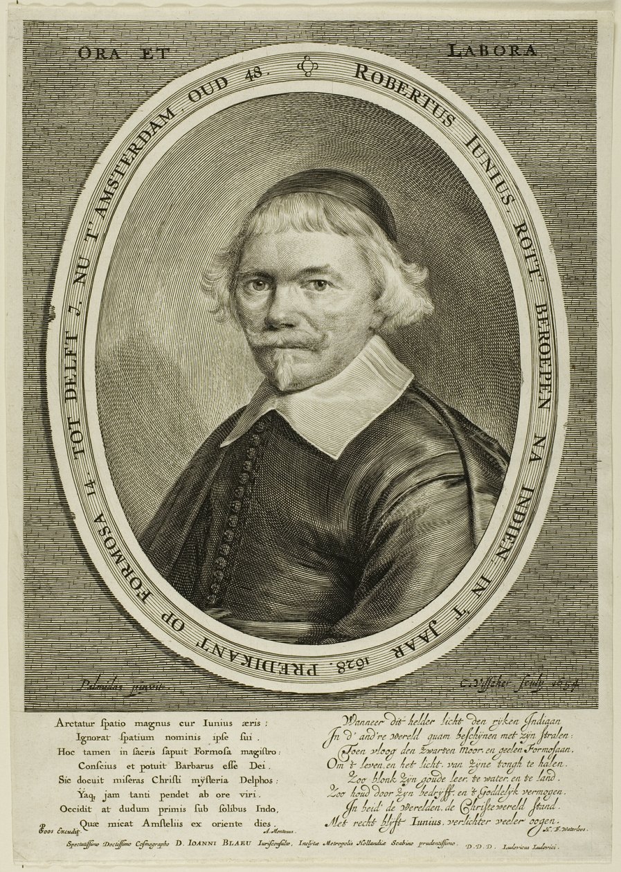 Robert Junius autorstwa Cornelis Visscher