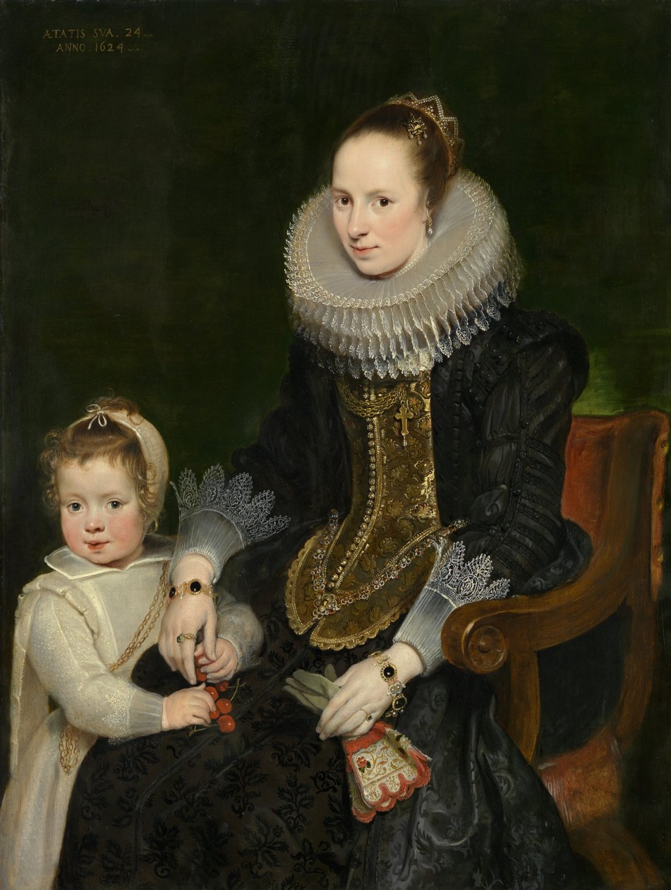 Matka i dziecko autorstwa Cornelis de Vos