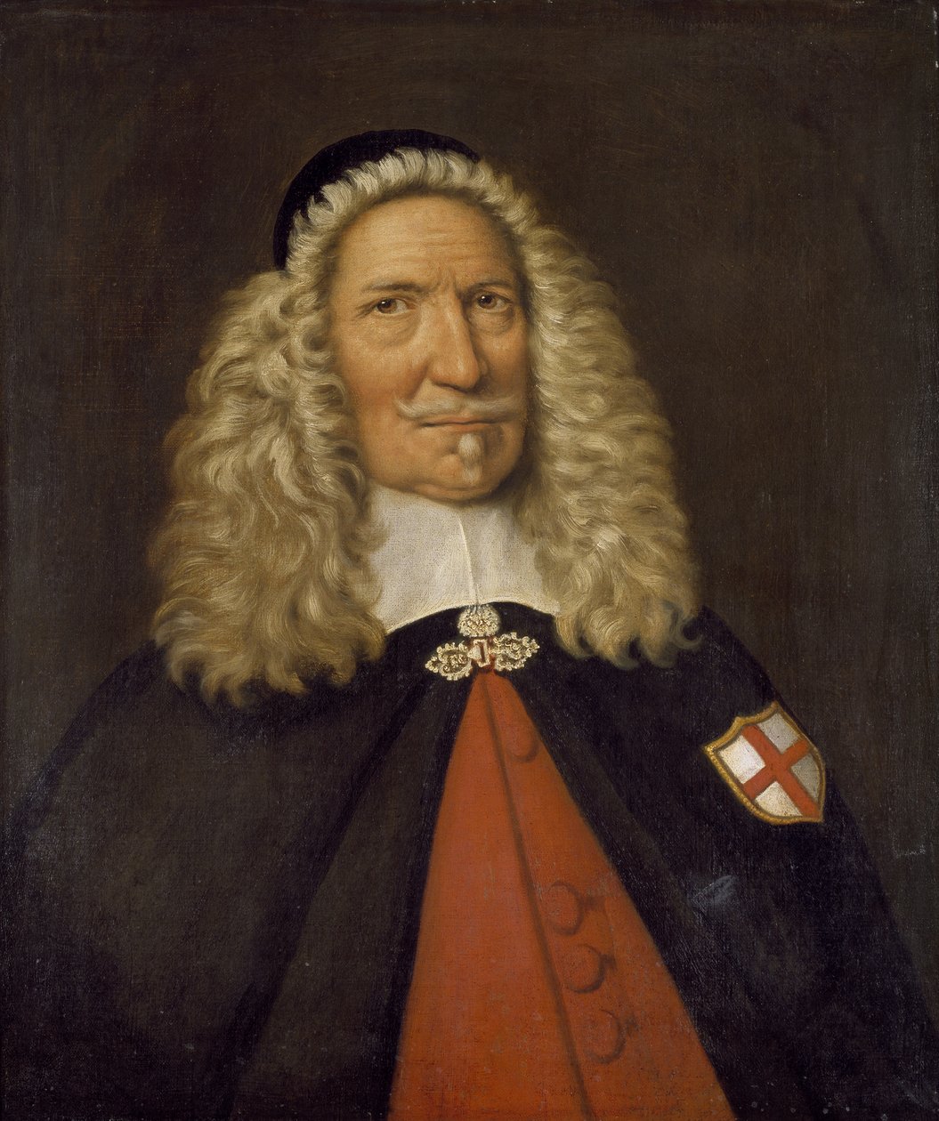 Kapitan Nicholas Burgh autorstwa Cornelius de Neve