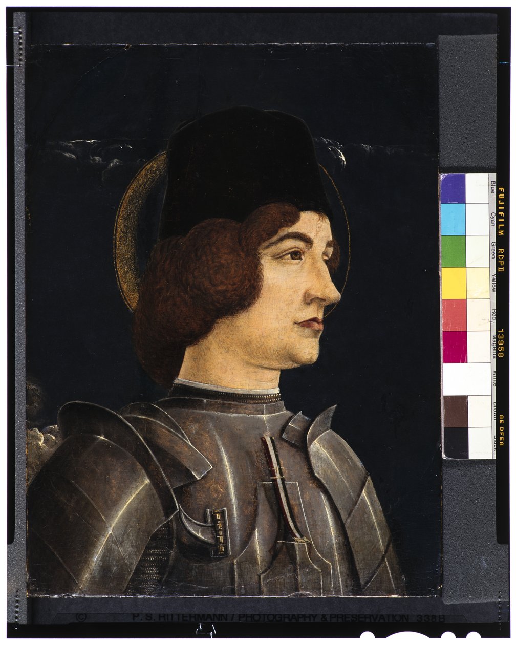 Święty Jerzy, ok.1475-76 autorstwa Cosimo Tura