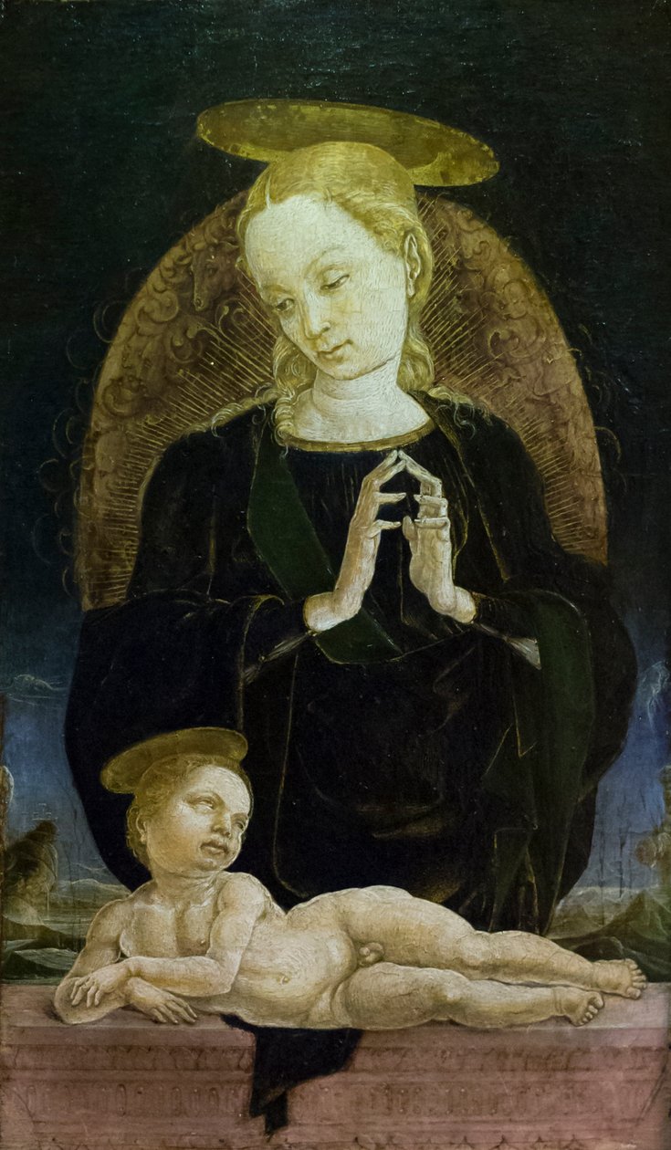 Madonna z Dzieciątkiem autorstwa Cosimo Tura