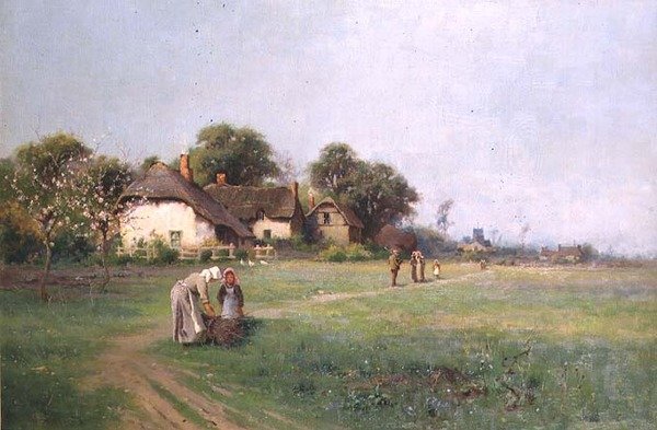 Zbieranie drewna opałowego autorstwa Creswick Boydell