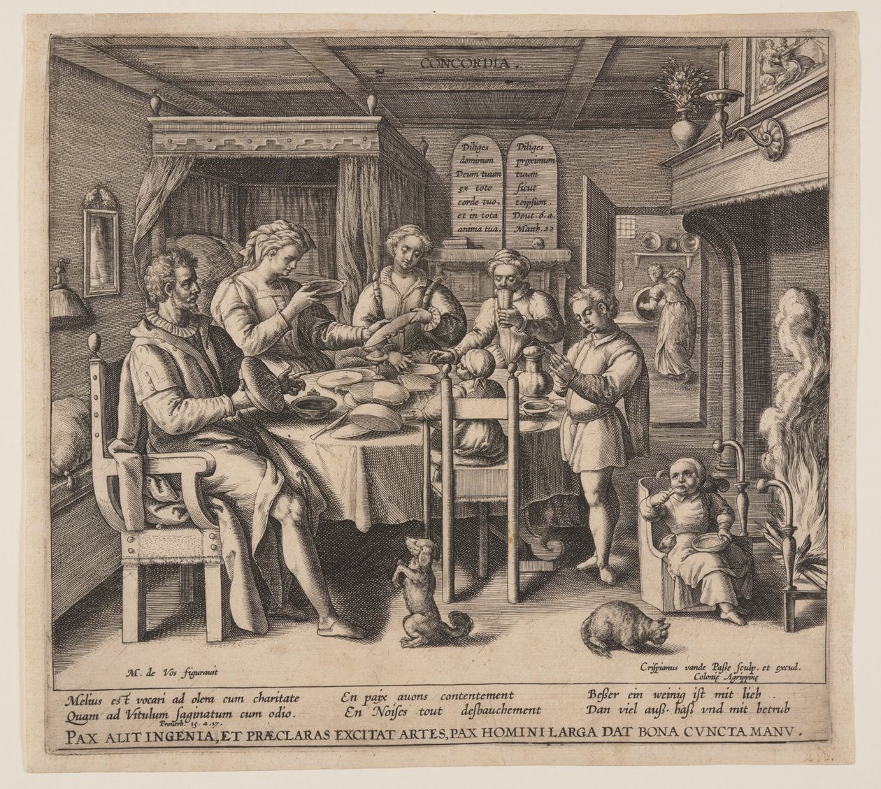 Condordia autorstwa Crispijn van de Passe I