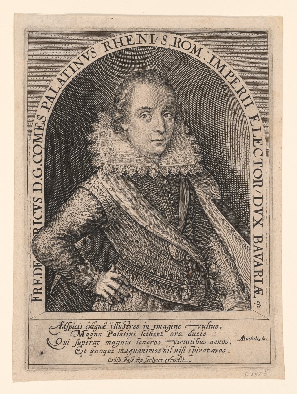 Frederick V autorstwa Crispijn van de Passe I