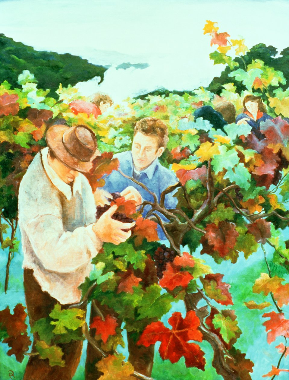 Zbieracze winogron, 1996 autorstwa Cristiana Angelini
