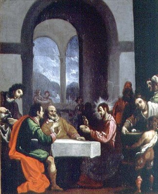 Эммаус Поли дахь оройн зоог autorstwa Cristofano Allori