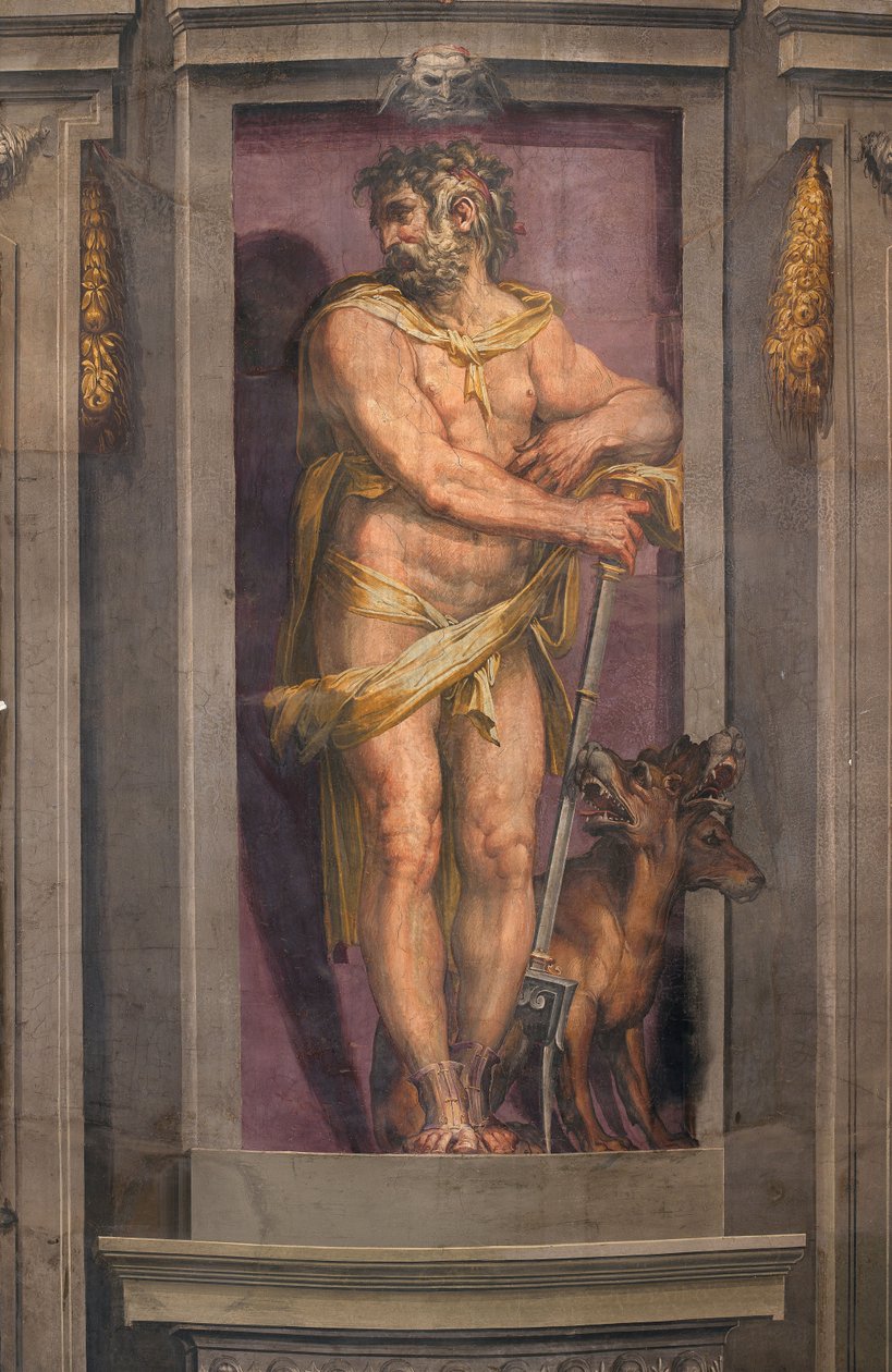 Pluton, 1556-1557 autorstwa Cristofano Gherardi