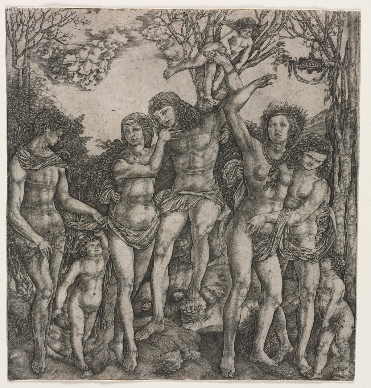 Alegoria miłości cielesnej, c. 1530. autorstwa Cristofano Robetta