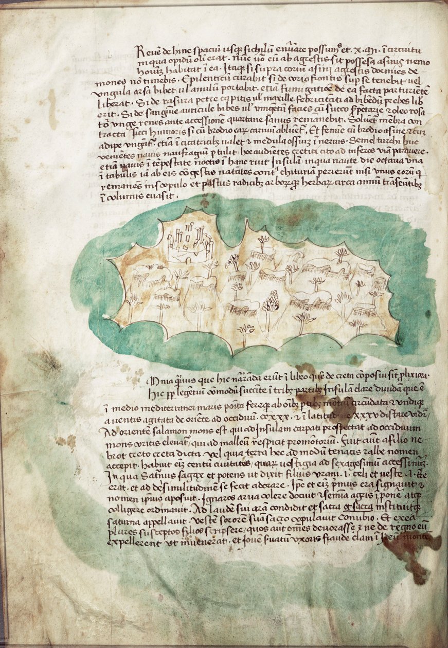 Mapa Antikithiry, Morze Jońskie autorstwa Cristoforo Buondelmonti